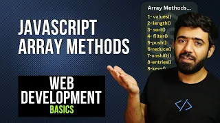 JavaScript Array Methods Web Development Basics Course