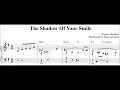 Lagu [ballad jazz piano] The Shadow Of Your Smile (sheet music)