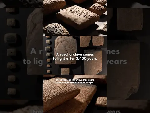 A glimpse into Hittite royal life, 3,400 years later. 📜