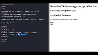 JavaScript Tutorial for Beginners Learn JavaScript Basics in 2 minutes - JavaScript Data Types