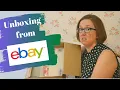 UNBOXING AN EBAY BOX full of vintage sewing patterns The Internet made me buy it