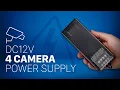CE-T12VDC5A DC12V 5 Amp 4 Camera Power Supply for CCTV Cameras