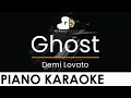 Lagu Demi Lovato - Ghost - Piano Karaoke Instrumental Cover with Lyrics