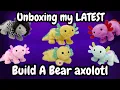 AXOLOTL LOVE Unboxing the LATEST Build-A-Bear Friend