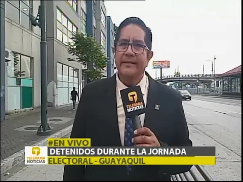 Detenidos durante la jornada electoral - Guayaquil