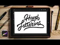 Hand Lettering Basics Procreate