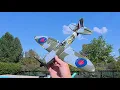 Volantexrc Spitfire unboxing and first flight