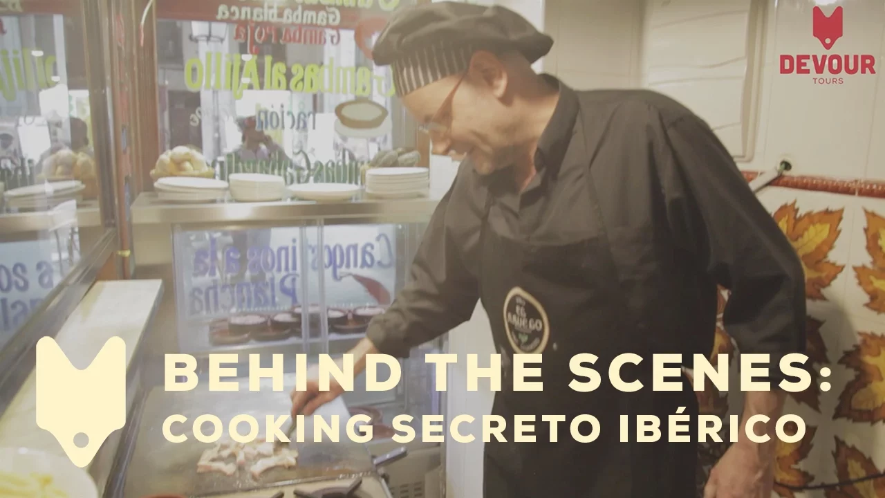 Behind the Scenes of a Tapas Bar: Grilled Secreto ibrico