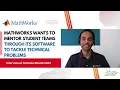 Interview MathWorks wants to mentor student teams through its software to tackle technical problems