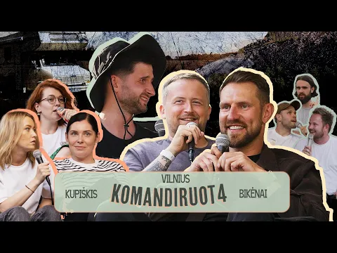 Video Thumbnail: KOMANDIRUOT4:  6 serija (ft. M. Katleris, M. Stonkus, Safas,  Labas rytas  vedėjos)