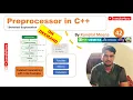 CPPB42 Preprocessor Preprocessor Directives in C Intermediate file Macros File Incusion
