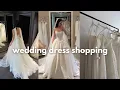 COME WEDDING DRESS SHOPPING with me in NYC Vera Wang Danielle Frankel Ines Di Santo