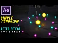 Simple Pendulum Animation After Effect Tutorial Element 3D