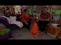 Mr Halloween Set of 3 Stacking Blow Mold Jack-O-Lanterns on QVC