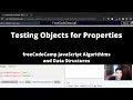 Testing Objects for Properties Basic JavaScript freeCodeCamp tutorial
