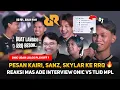 Download Lagu PESAN KAIRI, SANZ, SKYLAR KE RRQ 🔥 ONIC UDAH LOLOS PLAYOFF ? REAKSI MAS ADE INTERVIEW ONIC VS TLID