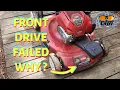 Fix a Toro 22 Recycler Front Wheel Drive Failure