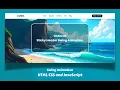 How to Make Animated Sticky Header Using HTML CSS and JavaScript