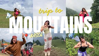 Trip to Mountains 🏔️🤌🏻 | Jibhi, Rajghar fort ❤️