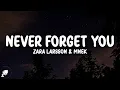 Lagu Zara Larsson, MNEK - Never Forget You (Lyrics)