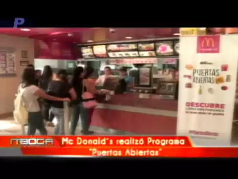 Mc Donald´s realizó programa Puertas Abiertas