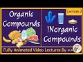 Difference between Organic and Inorganic Compounds Carbon Compounds That are Not Organic Lecture 2