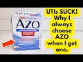 UTIs SUCK Why I always choose AZO when I get one Review of Azo Urinary Pain Relief Maximum Str
