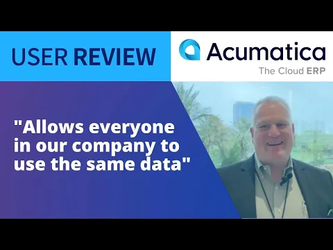 Thumbnail for Manufacturer's take on accounting: An Acumatica Review