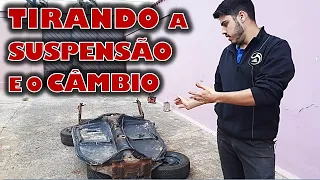 Suspensão e Cambio do Fusca, como Retirar - PROJETO FUSCA #10