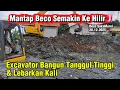 Mantap Beco Semakin Ke Hilir‼️ Excavator Bangun Tanggul Tinggi \u0026 Lebarkan Kali #dedimulyadi #kdm