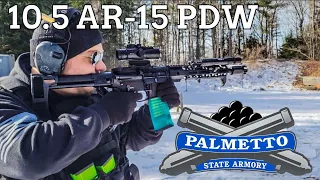 PSA 10 5 inch 300 Blackout PDW below freezing day in Maine Honest virgin run