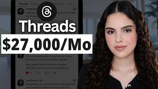 How I Earn $27K/Month Selling Digital Products on Threads (Full Breakdown)