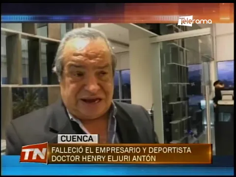 Falleció el empresario y deportista Doctor Henry Eljuri Antón