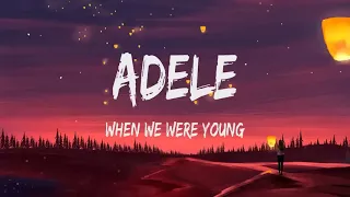 Adele When We Were Young