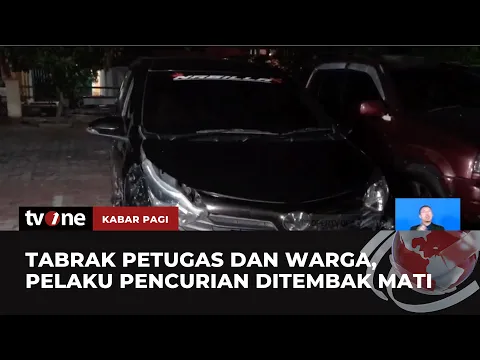 Aksi Pengejaran Pelaku Pencurian, Polisi Terpaksa Tembak Mati