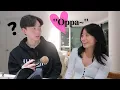 Lagu Calling my Best Friend OPPA with cringe aegyo for a day (prank)