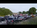 Belt Parkway crash and car fire leaves 6 injured 2 in critical condition