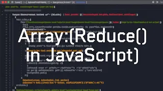 JavaScript Array reduce method from scratch explained in