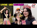 Download Lagu LIVING LIKE GUJARATI for 24 Hours | Navatri Garba Celebration | Aayu and Pihu Show