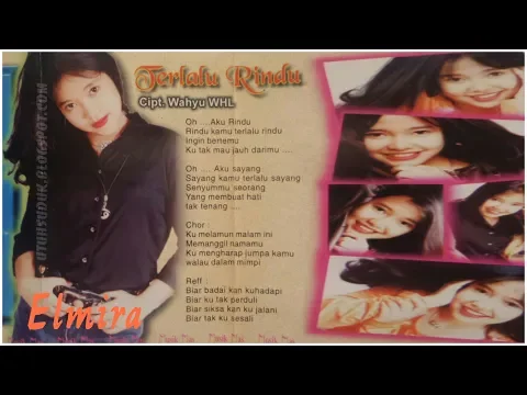 Download MP3 Elmira - Terlalu Rindu (1998)
