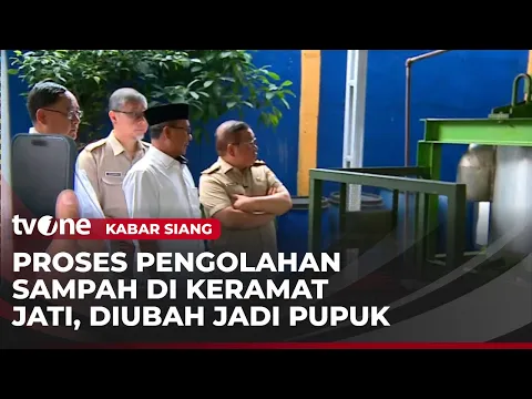 Melihat Proses Pengolahan Sampah Organik di Pasar Kramat Jati