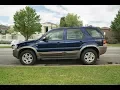 2004 Ford Escape ZB XLT Blue 4 Speed Automatic Wagon