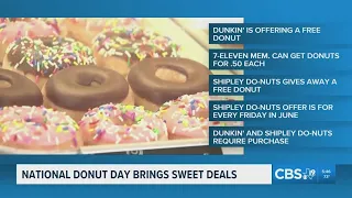 Chains offer sweet deals for National Donut Day
