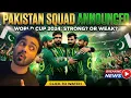 Lagu World Cup Squad Announced!!! Babar include hona chaiye? Cricomedy ep 801