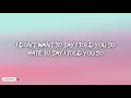 Nathan Evans - Told You So (Lyrics)