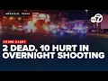 2 dead 10 hurt in overnight shooting in Amarillo