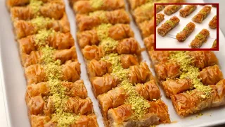 أصابع البقلاوة من ألذ الحلويات الشرقية جربوها بأسهل طريقة 