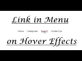 Link on Hover Effect Using Html and CSS Cool Link Hover Effect Technical Tutorials and Facts