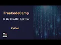 Build a Bill Splitter - FCC Python Course