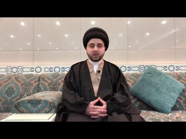 ⁣قصة جميلة - الإمام الرضا يوصي ولده الجواد بالخروج من الباب الرئيسي وليس الباب الصغير !! سيد حسين شبر